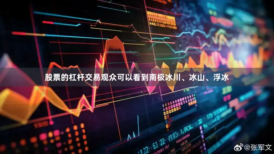 股票的杠杆交易观众可以看到南极冰川、冰山、浮冰
